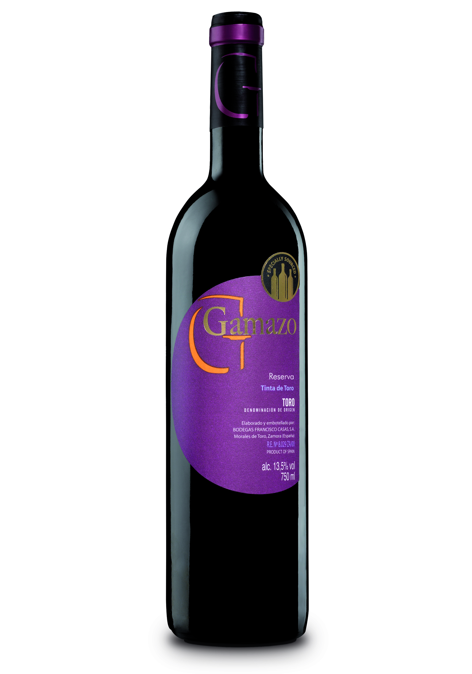 Vino Gamazo. Bodegas Francisco Casas. D.O. Toro